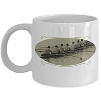 Vintage Graphic Veslač za kavu i čaj Poklon krilica za veslalice, veslalice, skulke i posadu
