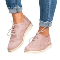 Jsaierl ženska vintage čvrsta boja za cipele s ravnim potpeticama