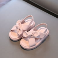 DPYSESERENSIO TODDLER cipele za bebe djevojke slatka modna čvrsta boja luk neklizajuća mekana samostalna