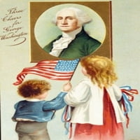 Rođendan George Washingtona, nostalgia kartice