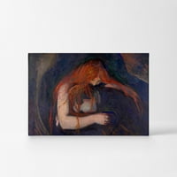 Smile Art Dising Vampire, Edvard Munch Classic Art Platno Ispis Poznati fini umjetni ulje ulje reprodukcija