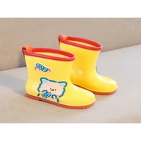 Colisha Dečice gumene čizme pamučne obloge Vodootporne čizme široko teleće čizme hodanje prozračne bašte