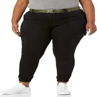 I.P. Jeans teretni pantalone za žene juniori i plus veličina krutine, baggy maslina camo, 9
