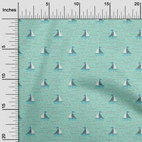 Onuone pamučne ploče tkanine tkanine i jedrilica Ocean Tkanina za ispis sa dvorištem široko