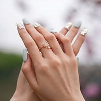 Prstenovi za žene Prstenovi otvoreni prstenovi Prijedlog poklona mladena angažmana Prstenje modnih prstenova