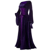 Koktel maturalne haljine Viktorijanska haljina za žene Halloween Haljina vampirska haljina Gothic Vintage
