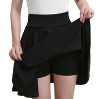 Mini suknje za čišćenje Leesechin za žene plus veličine visokog struka Čvrsta haljina za olovke HIP
