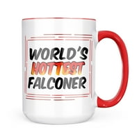 Neonblond Worlds Hottest Falconer krila poklon za ljubitelje čaja za kavu