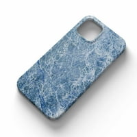 TOBLINT REAL SWIRL Mramorna tekstura za iPhone 11, tanki puni zaštitni poklopac sa bočnim otiskom