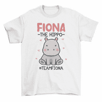 Fiona The Hippo Team Fiona Majica Žene Unisex