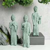 Buddha skulptura figurine za obnovu minijaturi ureda ureda za uređenje kućne ukrase Buddha statua religioznog