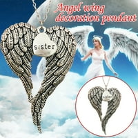 Dio mi je srca nalazi se u Holiday Festival Memorial Angel krilo ornament Privjesni rođendanski pokloni