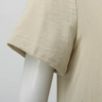 Haljine za ženske ležerne zimske jeseni plus veličina dugih rukava V-izrez proljeće ljeto uzrokovno
