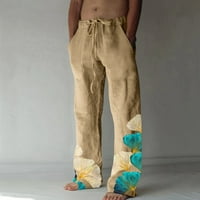 Awdenio hlače za muškarce čišćenje Muška joggers Dukseri otvorene dne ravno noge Ležerne prilike labave