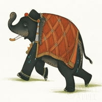 Indija Elephant II Poster Strojnog postera Print by Wild Apple Portfolio