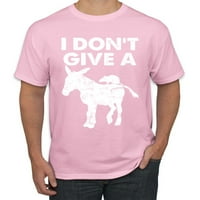 Ne dajte grafičku majicu pacova humora, laganu ružičastu, malu