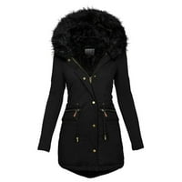 Ošeljene jakne za žene Ascend Jacket modne tanke zimske žene čvrsti kaput deblji kaput casual ženski