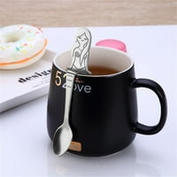 Julam kašike sirena mini kašike od nehrđajućeg čelika izrađeni 5'Cartoon Mini demitasse kašika za kafu