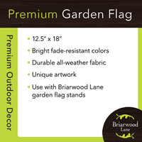 Magnolia vijenac za vijenac Burlap Garden Flag Welcome cvjetni 12,5 18
