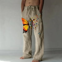 JMntiy modni muški džepni patentni zatvarač na plemenu alat za slobodno vrijeme kratke hlače