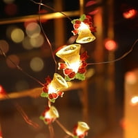 Lulshou Dekoracije LED svjetla Vrtna zabava ukrašava božićna svjetla Božić za spavaću sobu svjetla LED