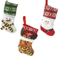 Viseći filce za rezanje santana santane božićne čarape ,, komad