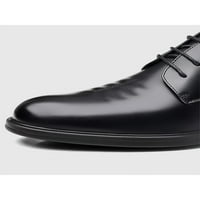 Tenmi Muškarci Oxfords Formalne haljine cipele čipke Up kožne cipele Business Stanovi Muške udobnosti