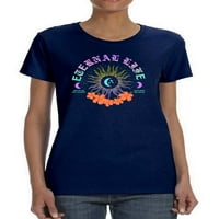Antikna okultna Galaxy Print majica - Momentalni shutterstock, ženska X-velika
