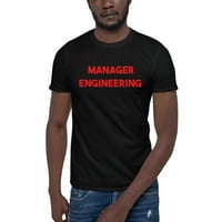 Crveni menadžer inženjering majica kratkih rukava majica po nedefiniranim poklonima