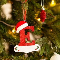 Miyuaadkai viseći ukras personalizirani božićni ukrasi personalizirani ukrasi božićne slova
