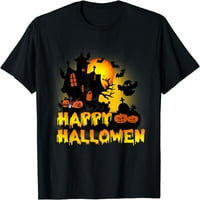 Sretni kostimi za Halloween Funny bundeve kuće majica