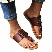 Sandale za žene Ljetne modne ravne retro sandale kauzalne cipele Flip flops