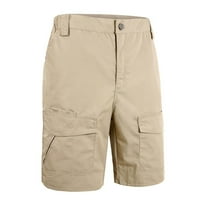 Plus veličine teretni kratke hlače za muškarce ravno noga kratke radne hlače Duljina koljena Cargos