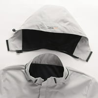 Muškarci Čvrsta jesen i zimski, ležerni jednostavni kaput Sportski patentni džep za bejzbol zimska radna odjeća za muškarce