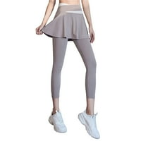 Ženska suknja za suknje za suknje od prekrivača CAPRIS Work Workout Yoga hlače meke joge hlače za žene