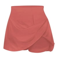 Funilice Womens Ljetne suknje Solidne kratke hlače Aktivne kratke atletičke rastezljive suknje za golf
