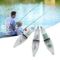 Podvodna lampica za mamac, plastična gumba Baterija široko primenljivo mamac za mamac za jezero