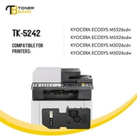 Kompatibilni toner toner banke za Kyocera TK- 1T02R70US TK-5242K ECOSYS M5526CDN M5526CDW M5026CDN M5026CDW