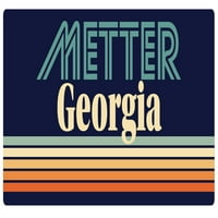 Metter Georgia Vinyl naljepnica naljepnica Retro dizajn