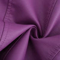 Kaputi za žene Zimska rasprodaja zazor jesen jaknu Oplaće Purple XL