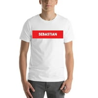 Super crveni blok Sebastian kratki pamučna majica kratkih rukava po nedefiniranim poklonima
