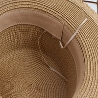 Cocopeaunt slamna sunčani šešir za muškarce Široka široka brana zaštita od sunca kaubojski šešir Šic