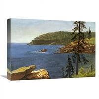 in. Kalifornijska obala Art Print - Albert Bierstadt