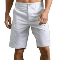 Muške ljetne hlače Pocket Crtav sa labavim iz džepovima Casual Sports Ravne hlače na plaži