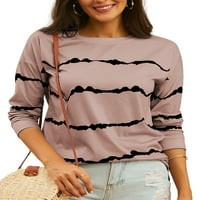 Mješalica GRIANOOK ženska majica Plus veličine Loose Tops Women Lounge bluza Majice
