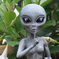 Alien Invasion Ledgers Loungers Mir & Tihi 10 H NFO vanzemaljski vrt Vantinski statue Figurini set -