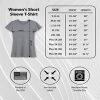 Instant poruka - Yee Haws Hell Naws - Ženska grafička majica kratkih rukava