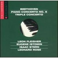 Prerano Beethoven: Klavirski koncert br. 5; Trostruki koncert Eugene Istomin, Isaac Stern, Leon Flisher, Leonard Rose