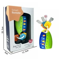 Tipke za igračke - tasteri i daljinski upravljač sa zabavnim zvukovima - Mini bačva - Ključevi za bebu, Toddler - Light & Sound Tasteri - Meseci +