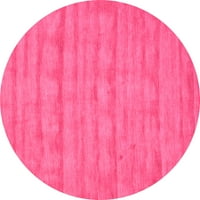 Ahgly Company u zatvorenom okruglima sažetak ružičaste suvremene prostirke, 7 'okruglica